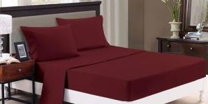 Cotton Plain Bed Sheet