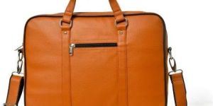 Brown Leather Laptop Bag