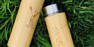 Bamboo Water Bottle