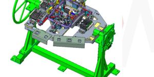 Rotary Welding Fixture 3d Design Service