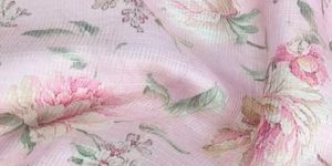 Printed Silk Fabric