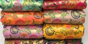 Silk Jacquard Brocade Fabric