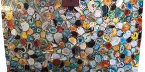 Multi Color Agate Slab