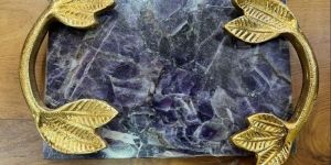 Natural Sodalite Serving Tray