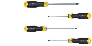 STANLEY STHT65242 6-Piece Cushion Grip Screwdriver Set