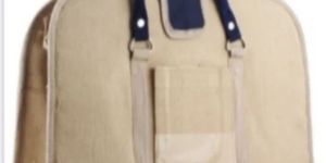 Jute Office Laptop Bag