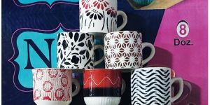 Painting Ceramic Tea Cup Set