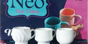 White Earthenware Cup