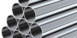 Silver Stainless Steel Round Pipe