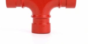 Stainless Steel Red Tee Fitting