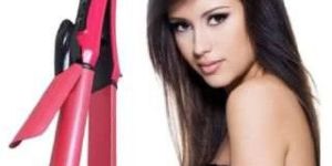 2 in 1 Hair Straightener and Curler Machine