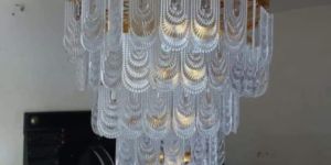 Modern Crystal Glass Chandelier