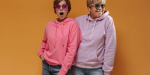 Ladies Full Sleeve Plain Hoodie