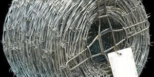 Galvanized Iron Barbed Wire Fencing