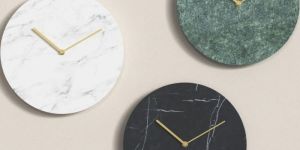 Marble Wall Clock