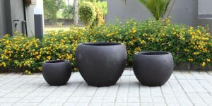 Set 3pcs FRP Fiberglass Planters