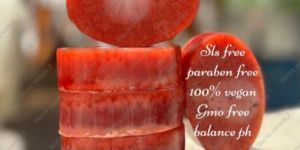 Natural Handmade Rose Soap