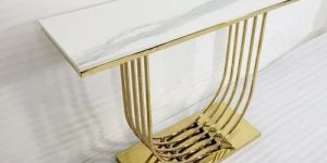 PVD Costed Console Table