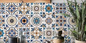 Kitchen Backslash Wall Moroccan Tile