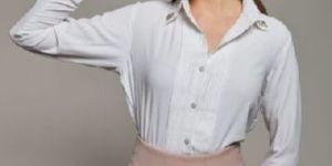 Women Morning Bloom White Shirt