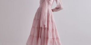 Pink Paradise Cotton Women Dress