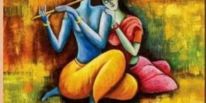 Radha Krishna Painting