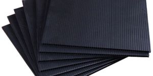 Black PP Corrugated Sheets