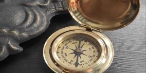 Brass Nautical 2 Inches Vintage Compass
