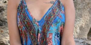 Boho Silk Long Maxi Dress