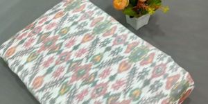 Ikkat Silk Fabric