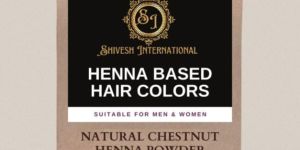 Natural Chestnut Henna Based Hair Color