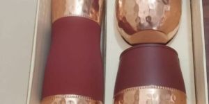 KH-104 Copper Bottle Glass Set