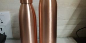 Plain Copper Water Bottle