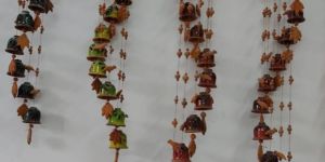 Christmas Hanging Ceramic Wind Chime Bell