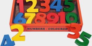 TE- 20 Colourful Wooden Number Puzzle Toy