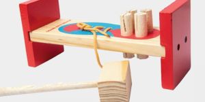 TE-96 Wooden Hammer Pounding Peg Toy