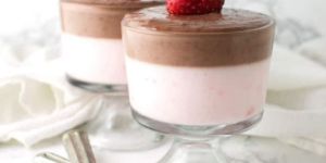 Strawberry Chocolate Mousse