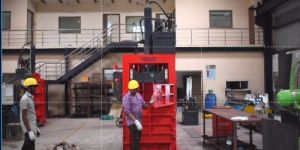 Cardboard Baling Press Machine