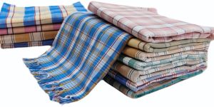 SDVB Cotton Colored Check Towel
