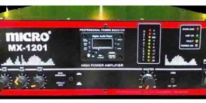 MX 1201 USB DJ Audio Power Amplifier