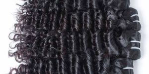Raw Indian Deep Wavy Hair Extensions