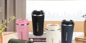 SS Temperature Coffee Travel Mug