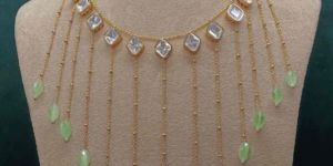 Moissanite Chain Necklace Set