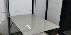 Glass Top Folding Dining Table
