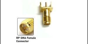 RP SMA Female Straight Edge PCB Mount Connector BIG