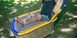 Bamboo Furniture Resort Leisure Hotel Garden Swimming Pool Chair Patio Sun Bed