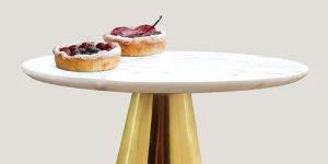 6 Inch Marble Cake Stand