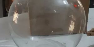 Round Glass Fish Bowl