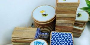 Wooden Serving Platter Set