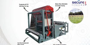 Grassland Field Wire Mesh Fencing Machine
